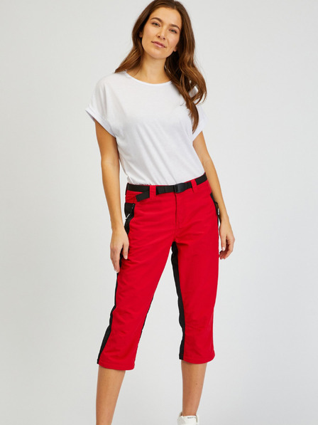 Sam 73 Schwarze und rote Damenhose mit abnehmbarem Bein SAM73 Aries