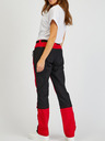 Sam 73 Schwarze und rote Damenhose mit abnehmbarem Bein SAM73 Aries