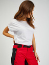 Sam 73 Schwarze und rote Damenhose mit abnehmbarem Bein SAM73 Aries