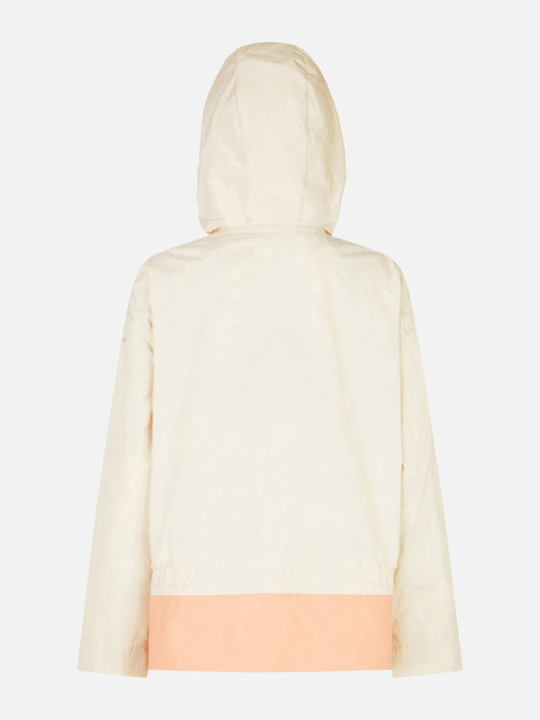 Geox Cremefarbene Damen-Parka Geox Bulmya