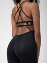 Nebbia Schwarzer Damen Jumpsuit NEBBIA INTENSE Goldener Jumpsuit 595