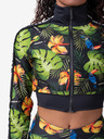 Nebbia High-Energy Damen-Crop-Jacke 564 Nebbia Jungle grün