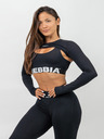 Nebbia Fitness-Bolero mit langen Ärmeln TRUE HERO 257
