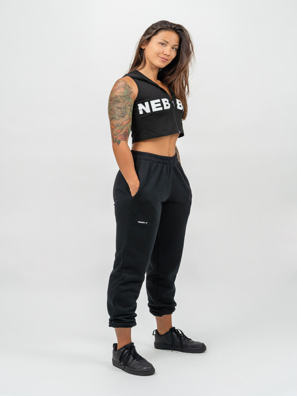 Nebbia Ärmelloses Crop-Sweatshirt MUSCLE MOMMY 258