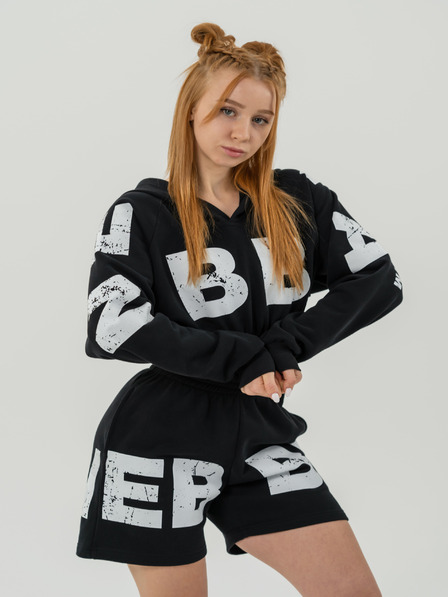 Nebbia Crop-Top Sweatshirt MUSCLE MOMMY 619