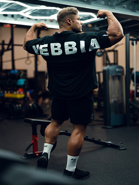 Nebbia 90s THROWBACK 350 Shirt in Übergröße