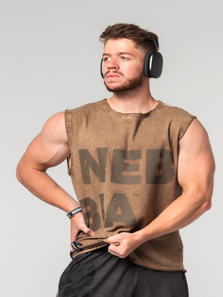 Nebbia Abgewaschenes ärmelloses Sweatshirt BEASTIN' 361