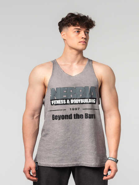 Nebbia Abgewaschenes Tanktop in Übergröße MAX OUT 359