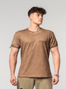 Nebbia T-Shirt aus abgewaschener Baumwolle MAX OUT 357