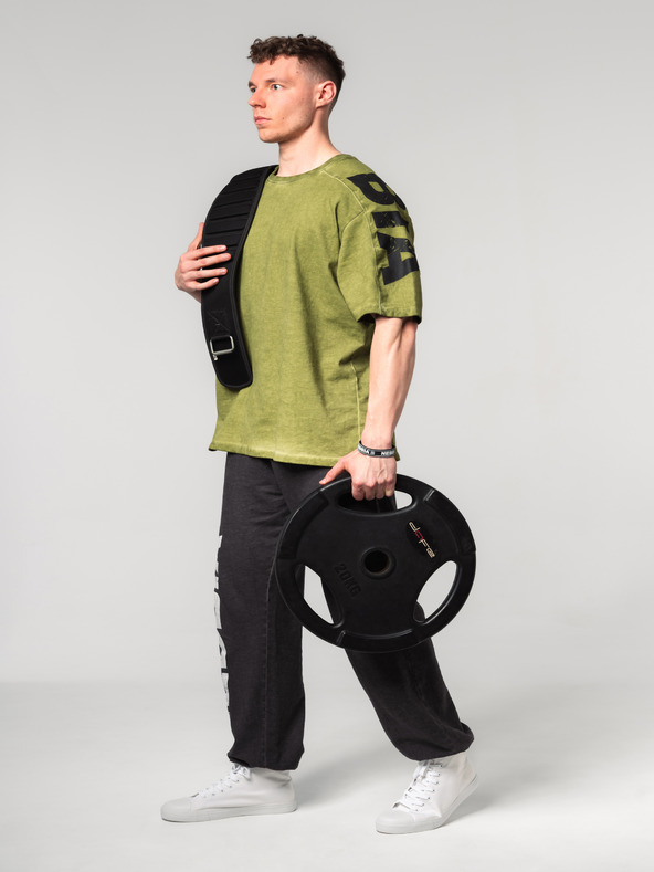 Nebbia Abgewaschenes Oversized-T-Shirt LIFTING CLUB 368