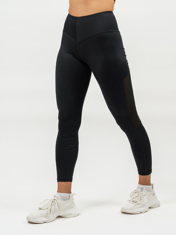 Nebbia Hochtaillierte Netz-Leggings PERFORMANCE 480 Schwarz