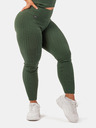 Nebbia Hochtaillierte gerippte Leggings aus Bio-Baumwolle 405