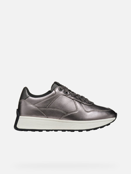 Geox Silber Damen Geox Amabel Turnschuhe