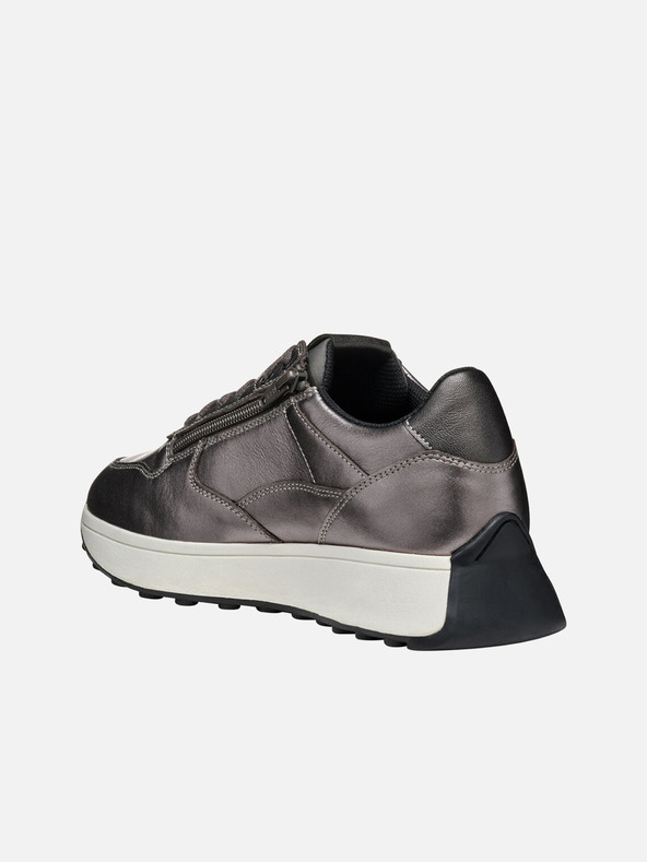 Geox Silber Damen Geox Amabel Turnschuhe