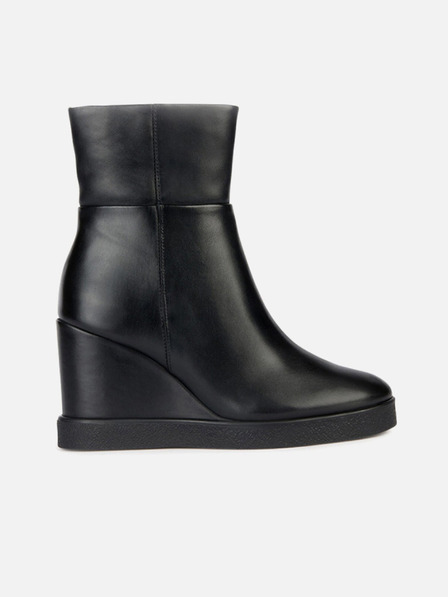 Geox Schwarze Damen Geox Elidea Keilstiefeletten