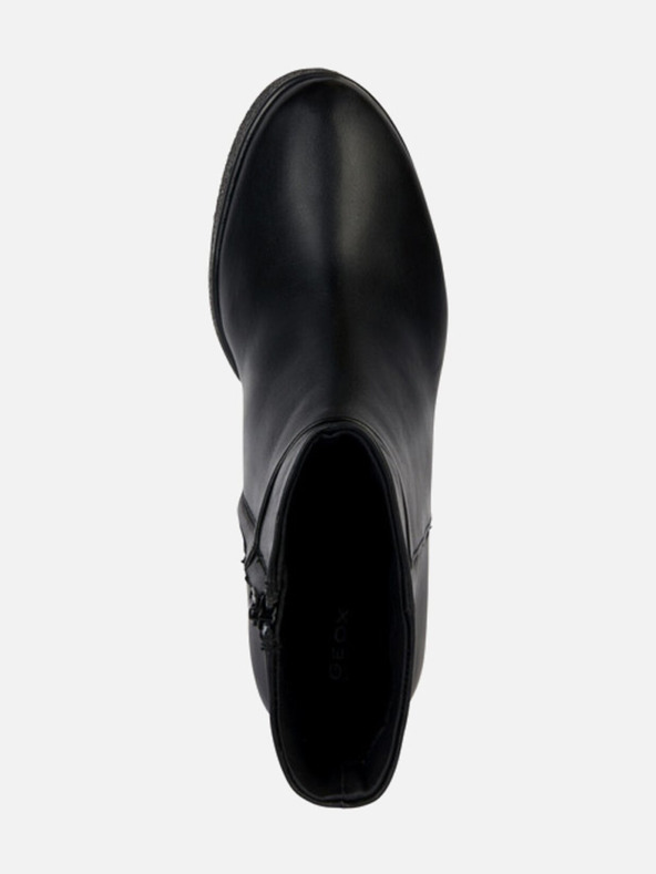 Geox Schwarze Damen Geox Elidea Keilstiefeletten