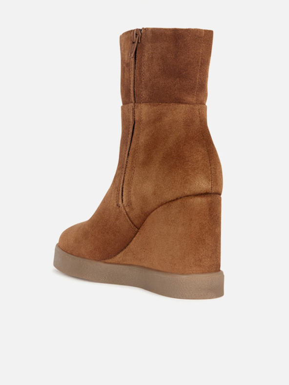 Geox Braun Damen Geox Elidea Keilstiefeletten