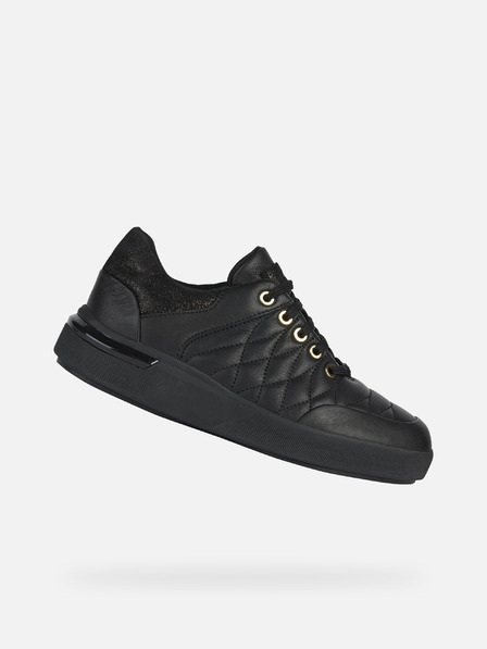 Geox Schwarz Damen Geox Dalyla Turnschuhe