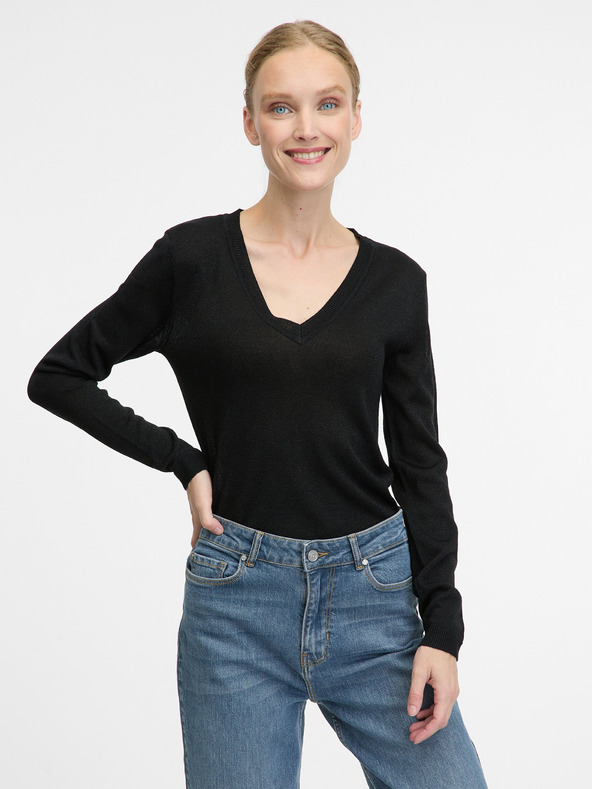 Orsay Schwarzer Damenpullover ORSAY