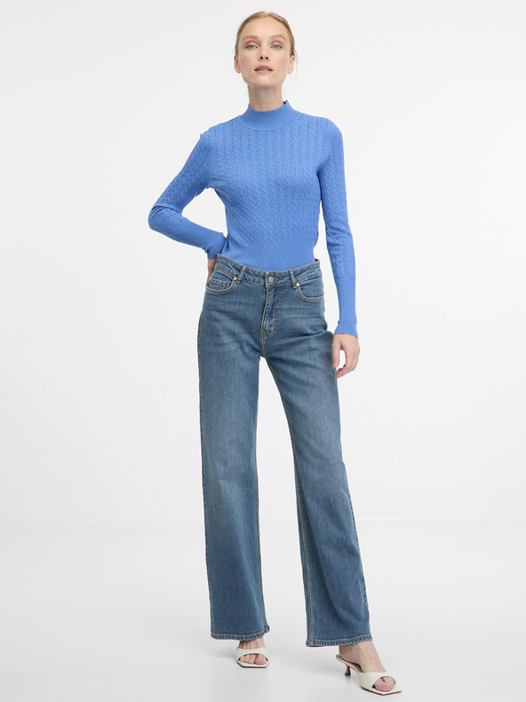 Orsay Blaue Damen Strickjacke ORSAY