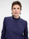 Orsay Dunkelblaue Damen Bluse ORSAY
