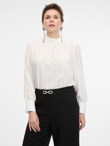 Orsay Cremefarbene Damenbluse ORSAY