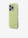 DKNY PC/TPU-Rückseite mit Karomuster für iPhone 15 Pro Gelb DKNY
