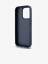 DKNY Rückseite aus PU-Leder mit Karomuster und Streifen für iPhone 15 Pro Max Blau DKNY