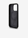 DKNY Liquid Silicone Arch Logo MagSafe Back Cover für iPhone 15 Pro Schwarz DKNY
