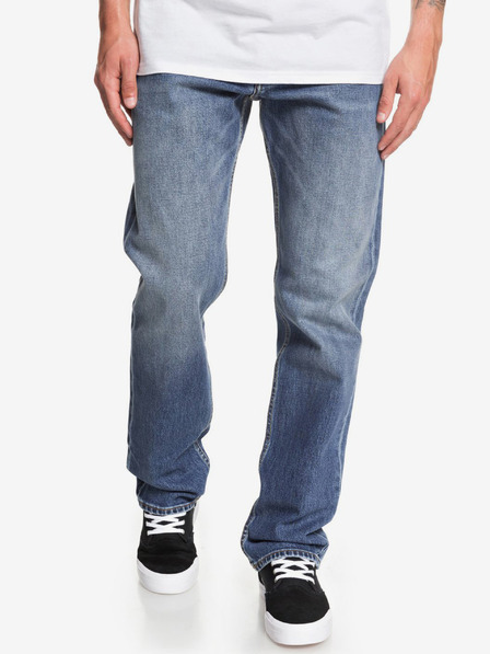 Quiksilver Blaue Herren-Jeans mit Stickerei-Effekt Quiksilver