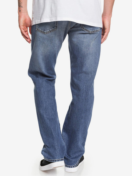 Quiksilver Blaue Herren-Jeans mit Stickerei-Effekt Quiksilver