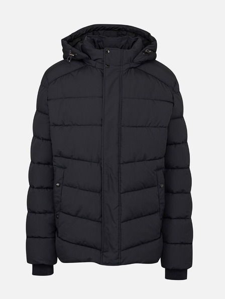 Geox Dunkelblauer Herren-Daunenjacke Geox Leitan
