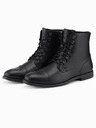 Ombre Clothing Herren Öko-Lederstiefel mit isoliertem hohem Schaft Ombre Clothing