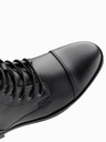 Ombre Clothing Herren Öko-Lederstiefel mit isoliertem hohem Schaft Ombre Clothing