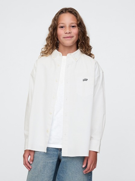 GAP Jungen-Oversize-Oxford-Hemd GAP