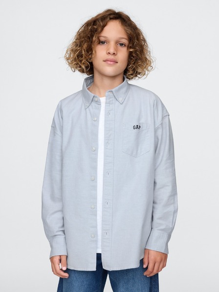 GAP Jungen-Oversize-Oxford-Hemd GAP