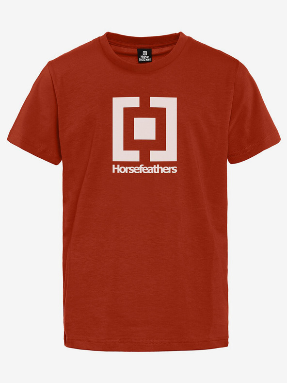 Horsefeathers Horsefeathers Kinder Base T-Shirt - rot