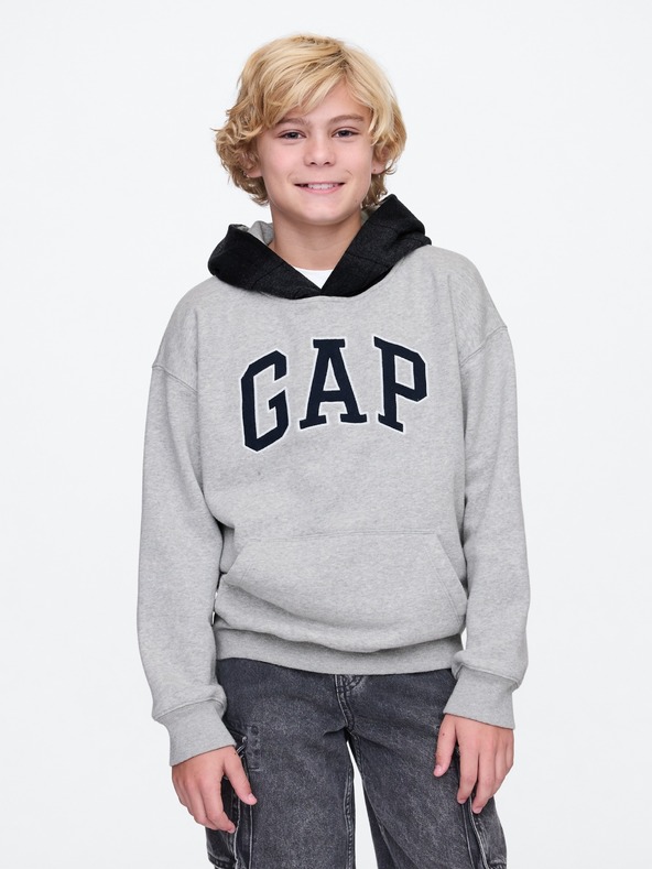 GAP Jungen-Sweatshirt mit Logo und Fleece GAP