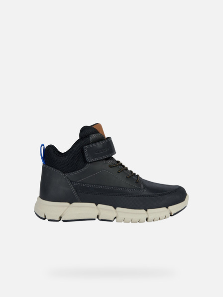Geox Schwarze Jungen Geox Flexyper Stiefeletten