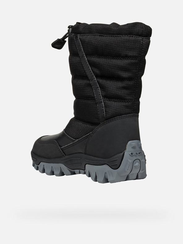 Geox Schwarze Jungen-Winterschuhe Geox Himalaya ABX