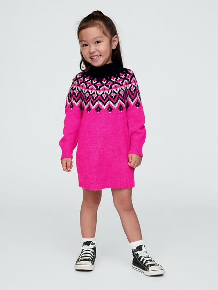 GAP Baby Fair Isle Strickkleid