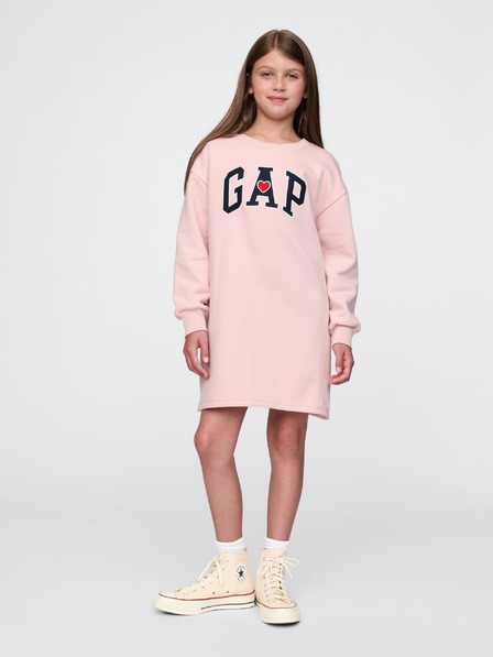 GAP Kinder-Oversize-Sweatshirt-Kleid mit Logo GAP