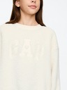 GAP Kinder-Oversize-Sherpa-Kleid mit Logo GAP
