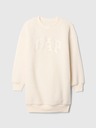 GAP Kinder-Oversize-Sherpa-Kleid mit Logo GAP