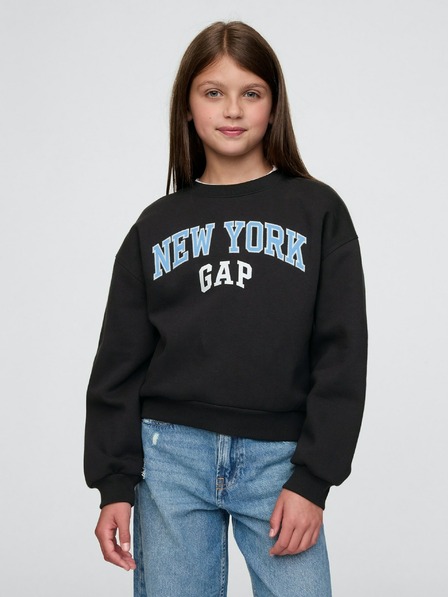 GAP Oversize-Sweatshirt für Kinder mit Logo GAP