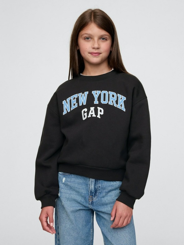 GAP Mädchen-Oversize-Sweatshirt mit Logo GAP