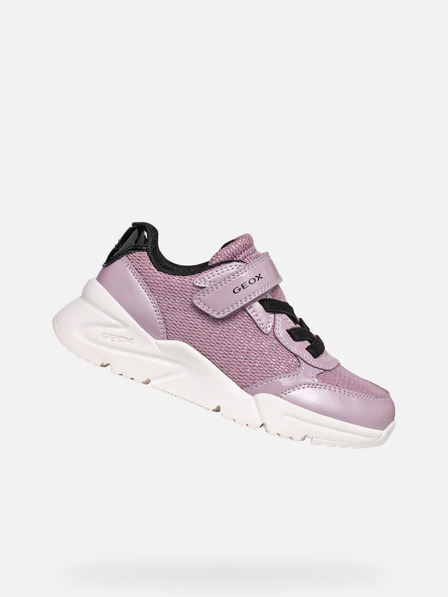 Geox Pink Geox Loftus Girls Sneakers
