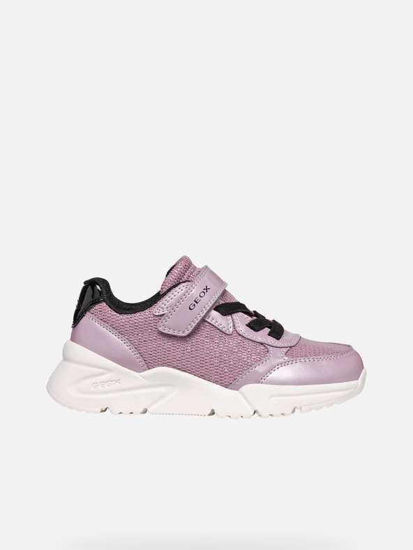 Geox Pink Geox Loftus Girls Sneakers