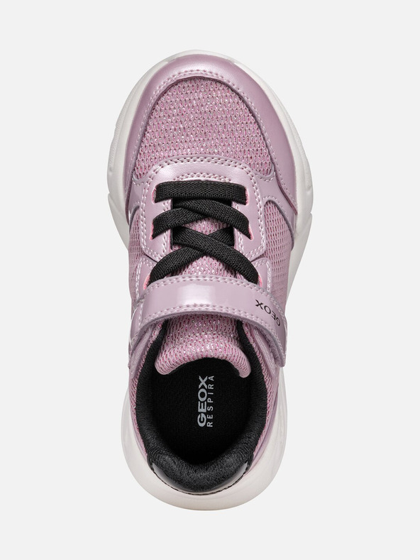 Geox Pink Geox Loftus Girls Sneakers
