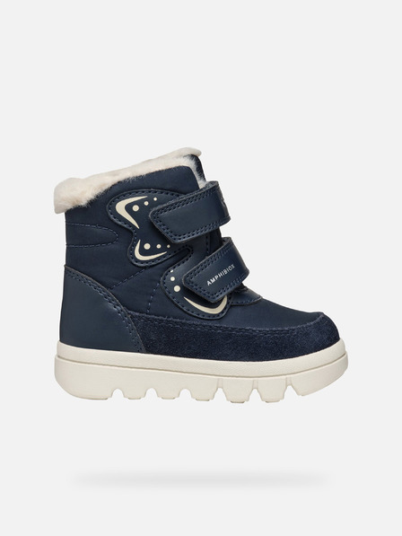 Geox Dunkelblauer Mädchen-Winterschuh Geox Willaboo B A
